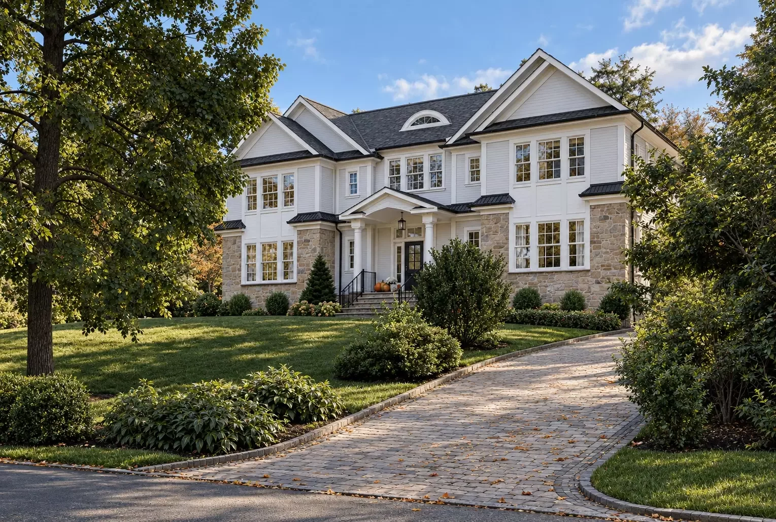 Primary exterior visualization of 127 Stewart Road in Short Hills New Jersey
