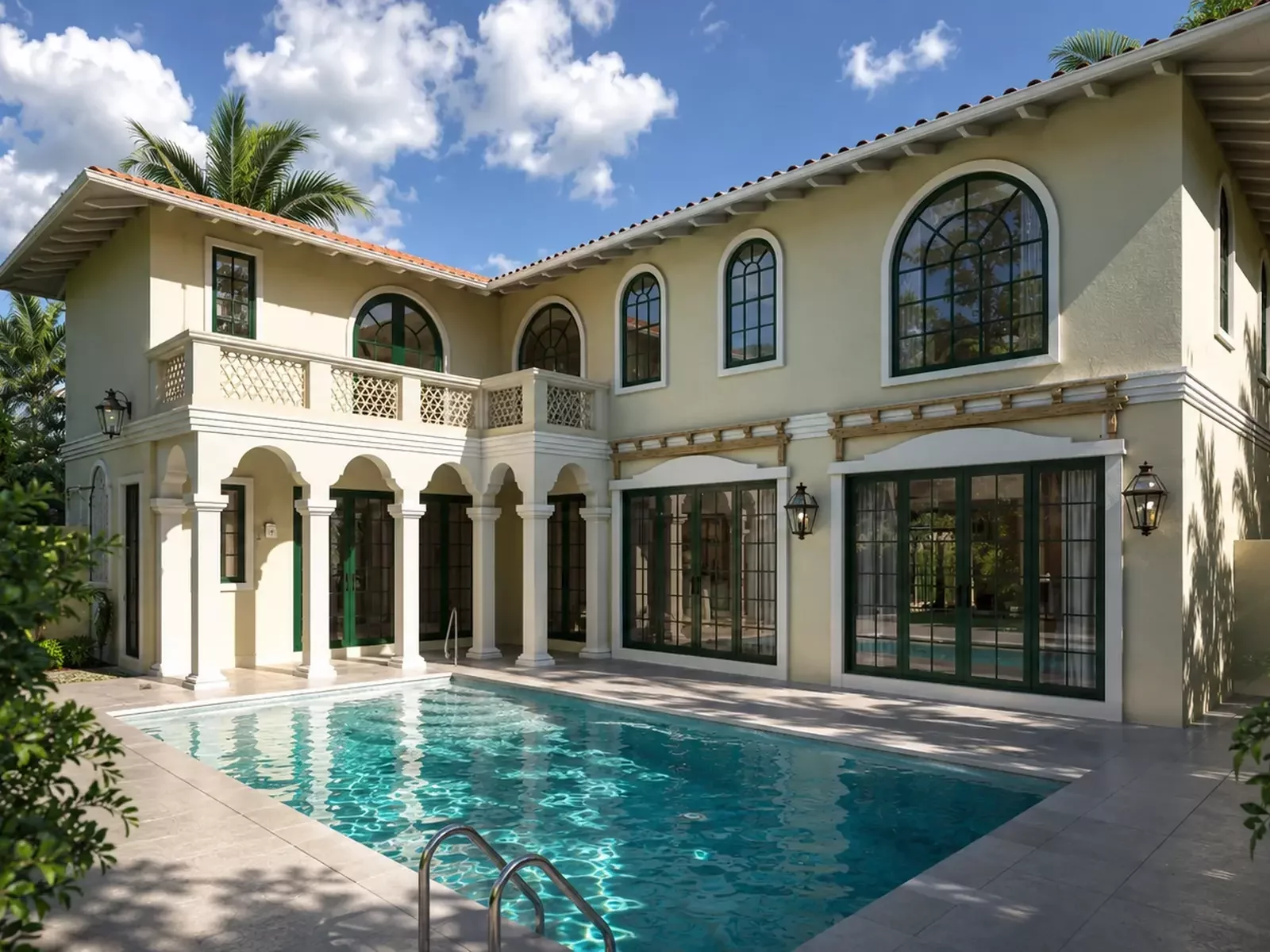 206 Queens Ln Palm Beach FL 33480 renovation architectural visualization by Architectural Phoenix Team
