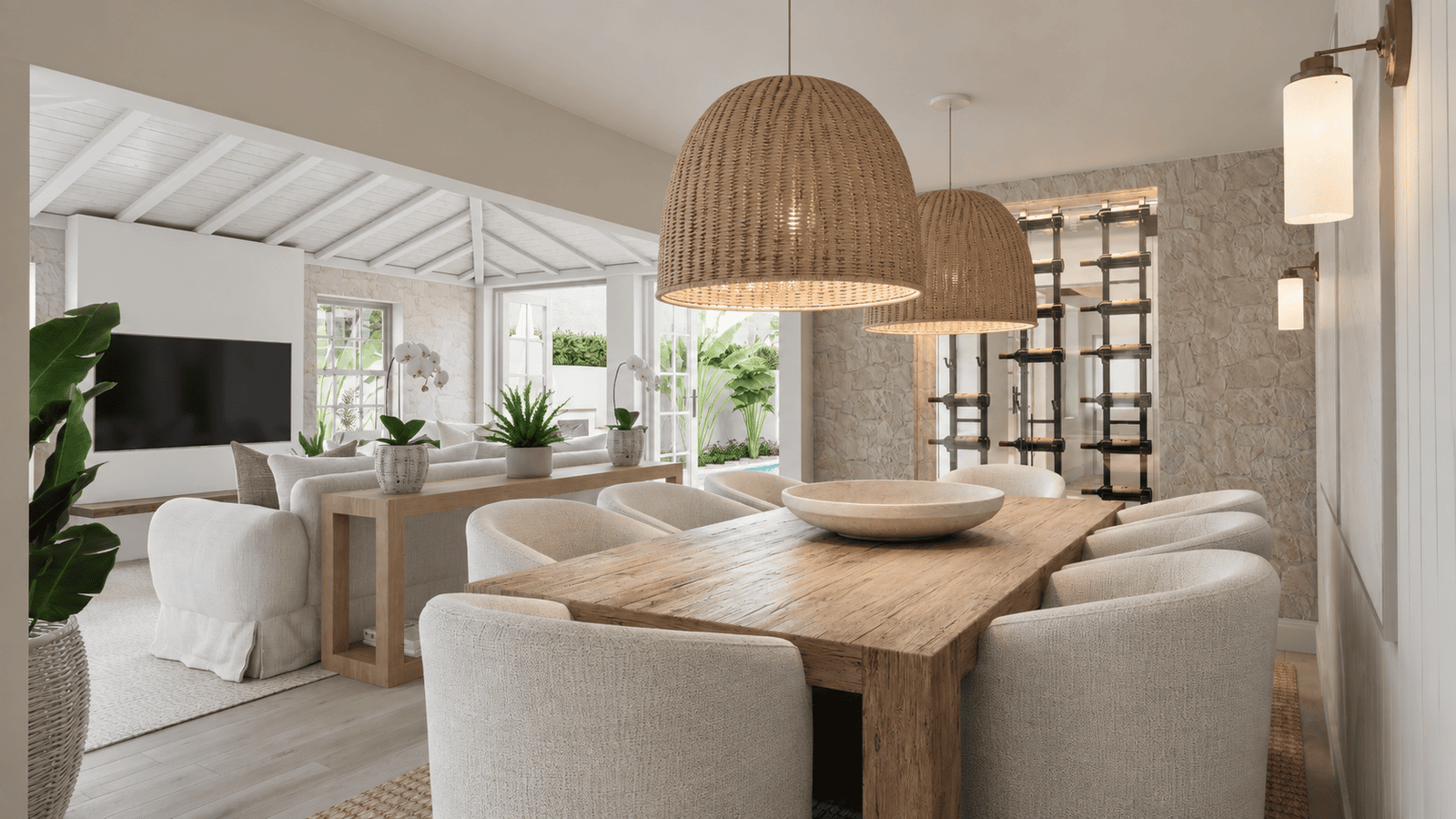 3609 Washington Road dining room interior rendering West Palm Beach Florida
