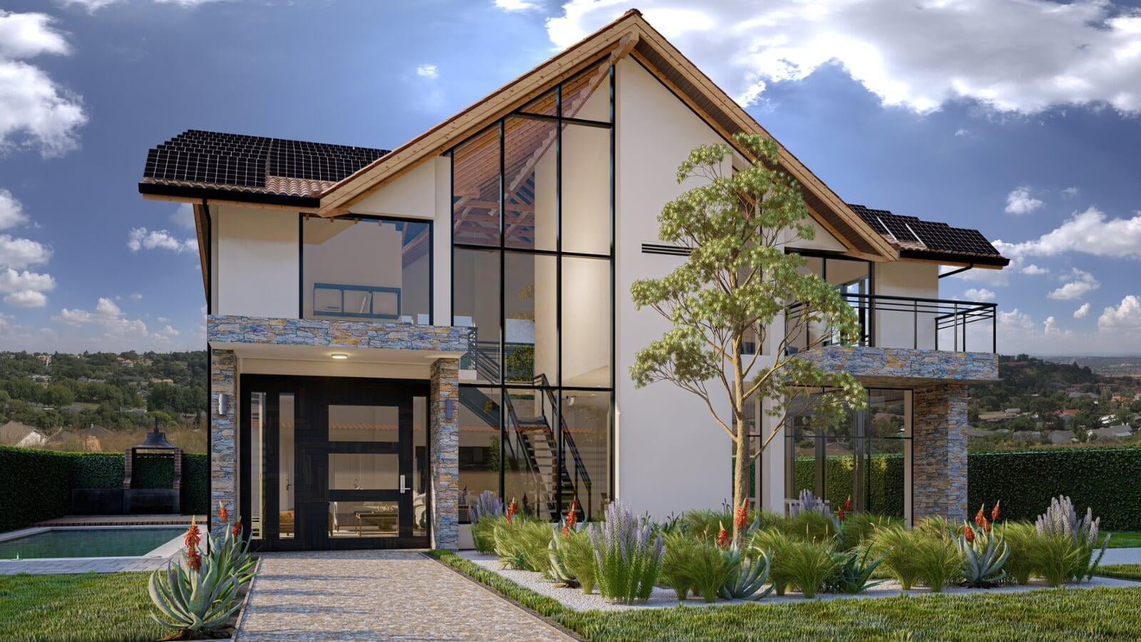 Real Estate Architecture 3D Rendering
