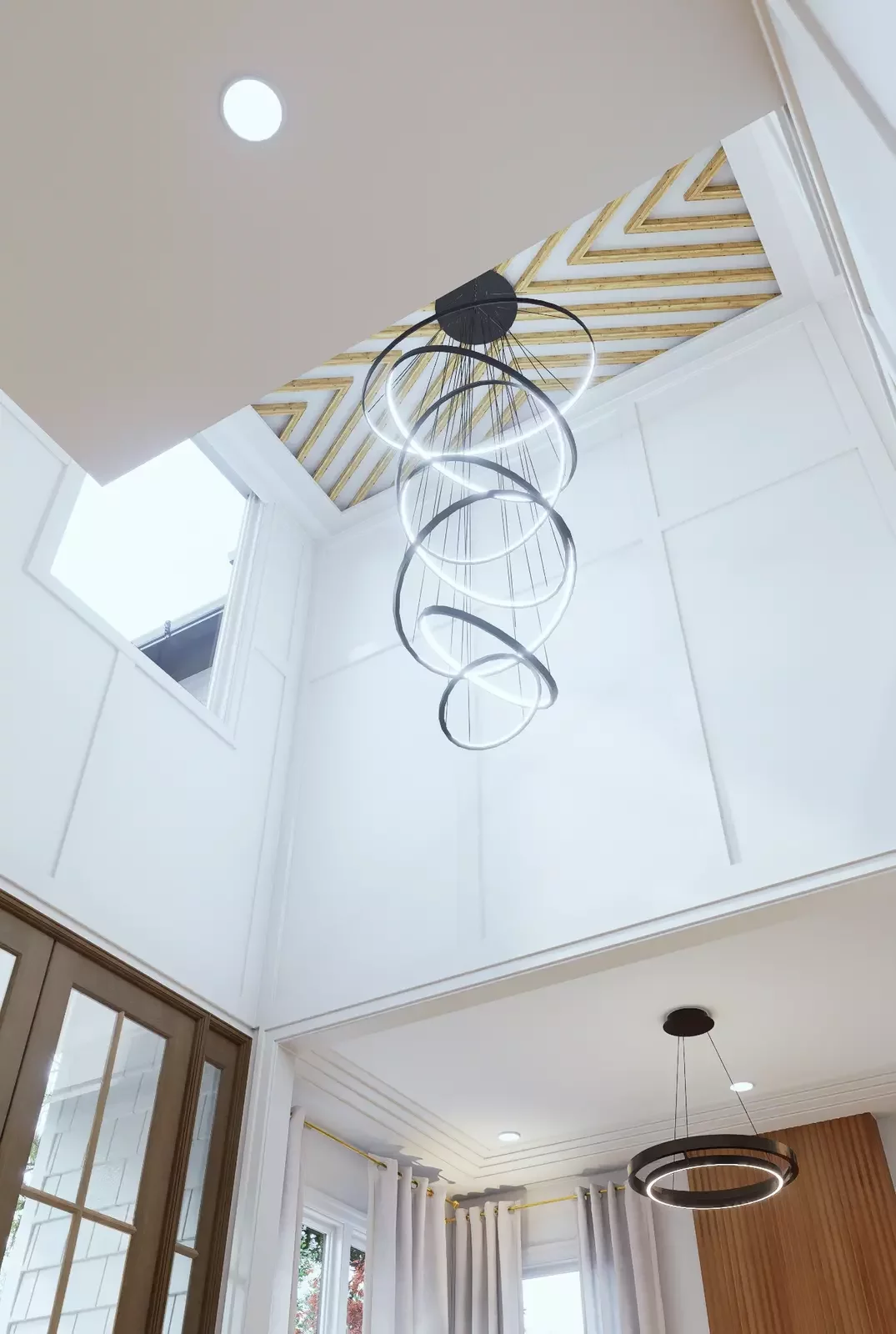 Photorealistic 3D interior visualization of a modern luxury interior by Architectural Phoenix Team