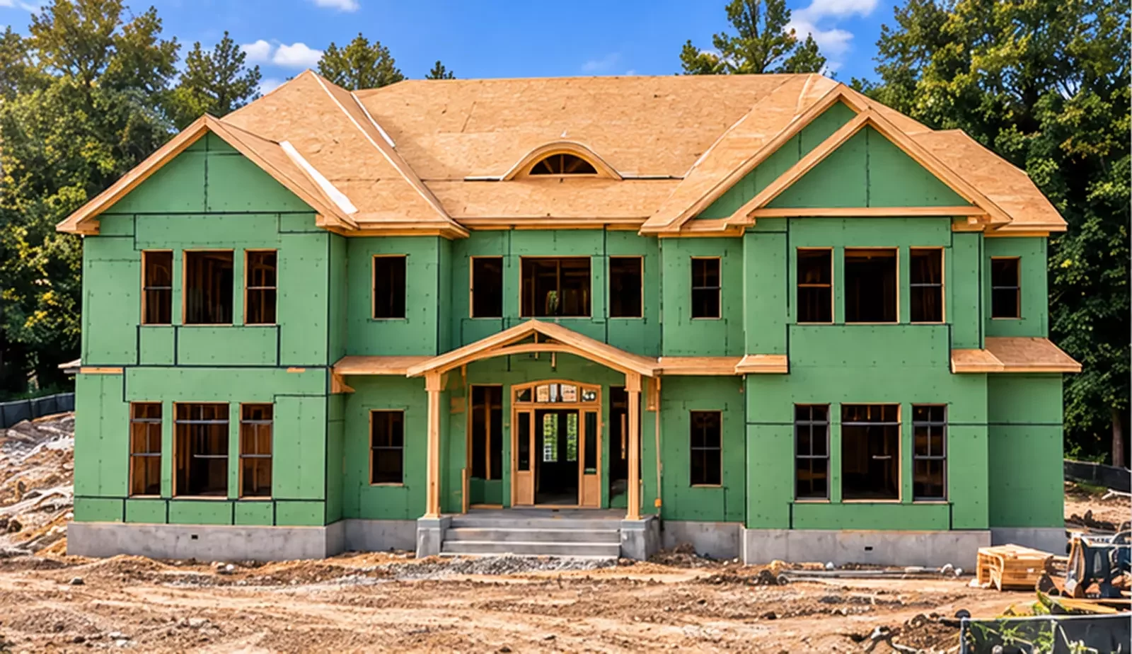 Sheathing and Weather Protection — AI-generated conceptual visualization for 127 Stewart Rd