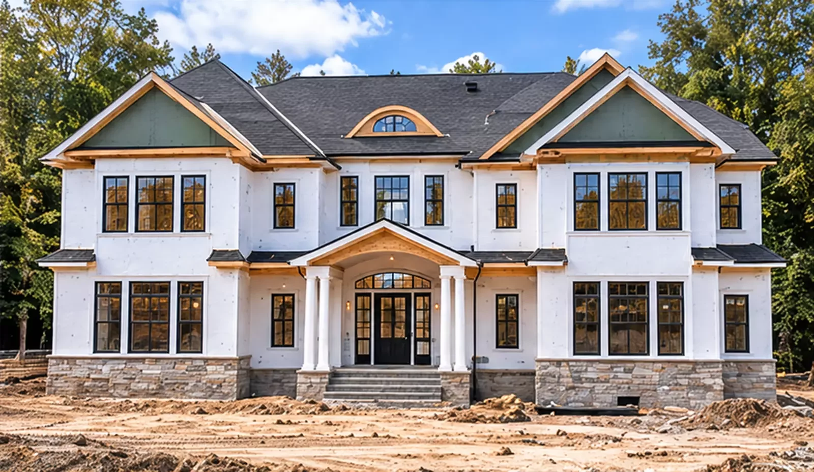 Windows and Exterior Details — AI-generated conceptual visualization for 127 Stewart Rd