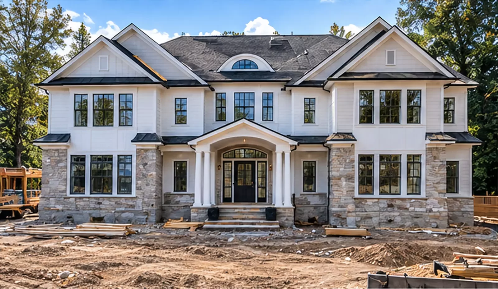 Exterior Finishes — AI-generated conceptual visualization for 127 Stewart Rd
