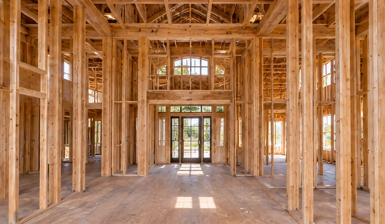 Interior Framing — AI-generated conceptual visualization for 127 Stewart Rd