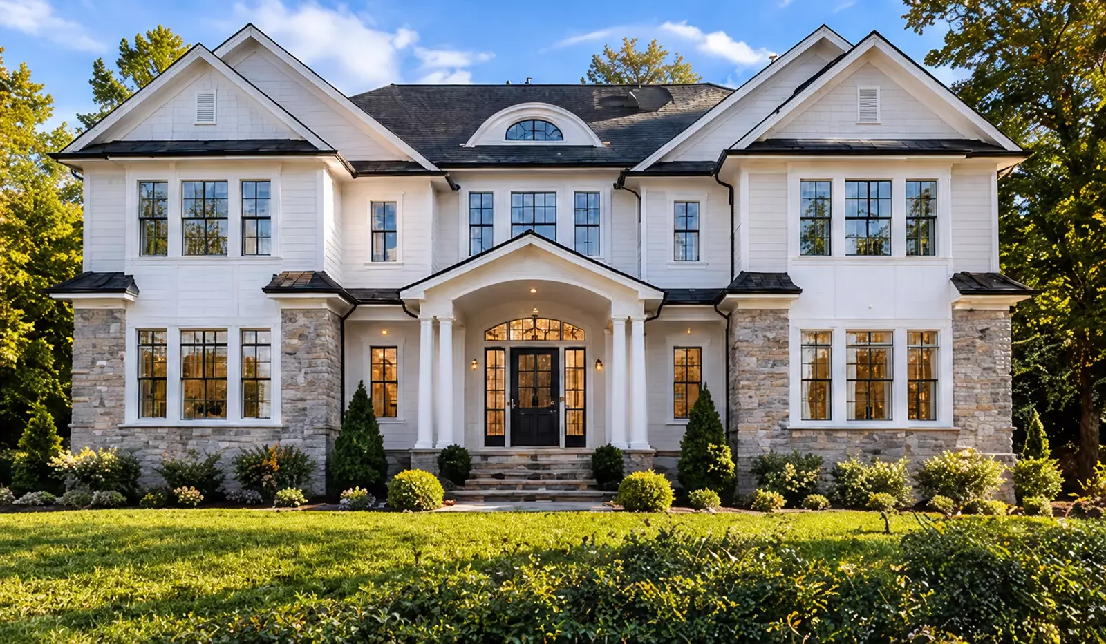 Finished Residence Visualization — AI-generated conceptual visualization for 127 Stewart Rd