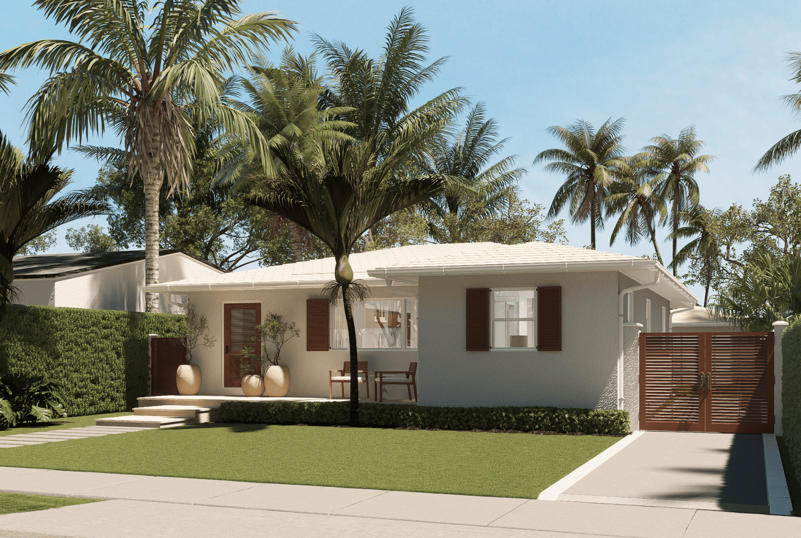 227 Greymon Drive exterior renovation design study C option 2