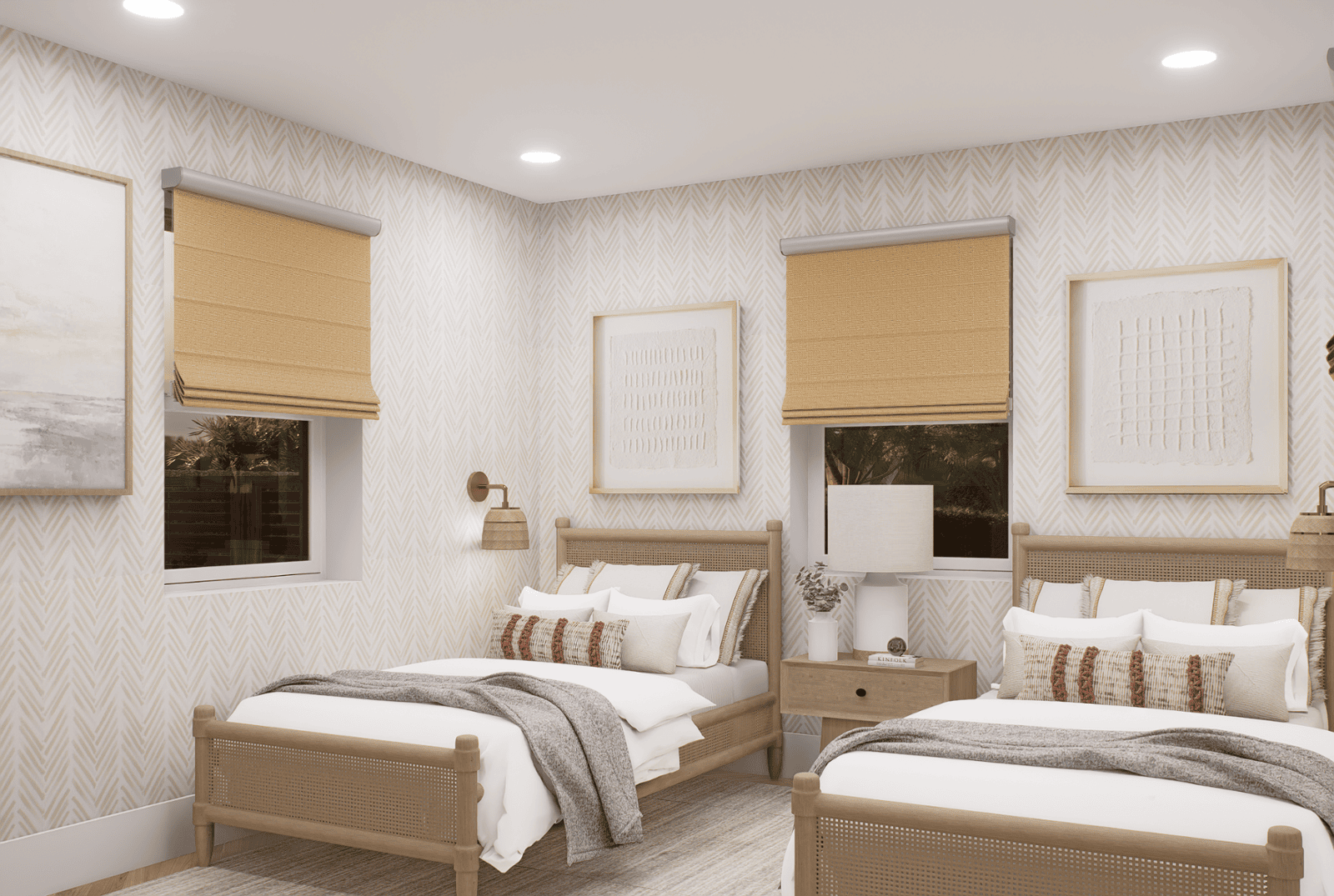 227 Greymon Drive bedroom 1 interior visualization view A