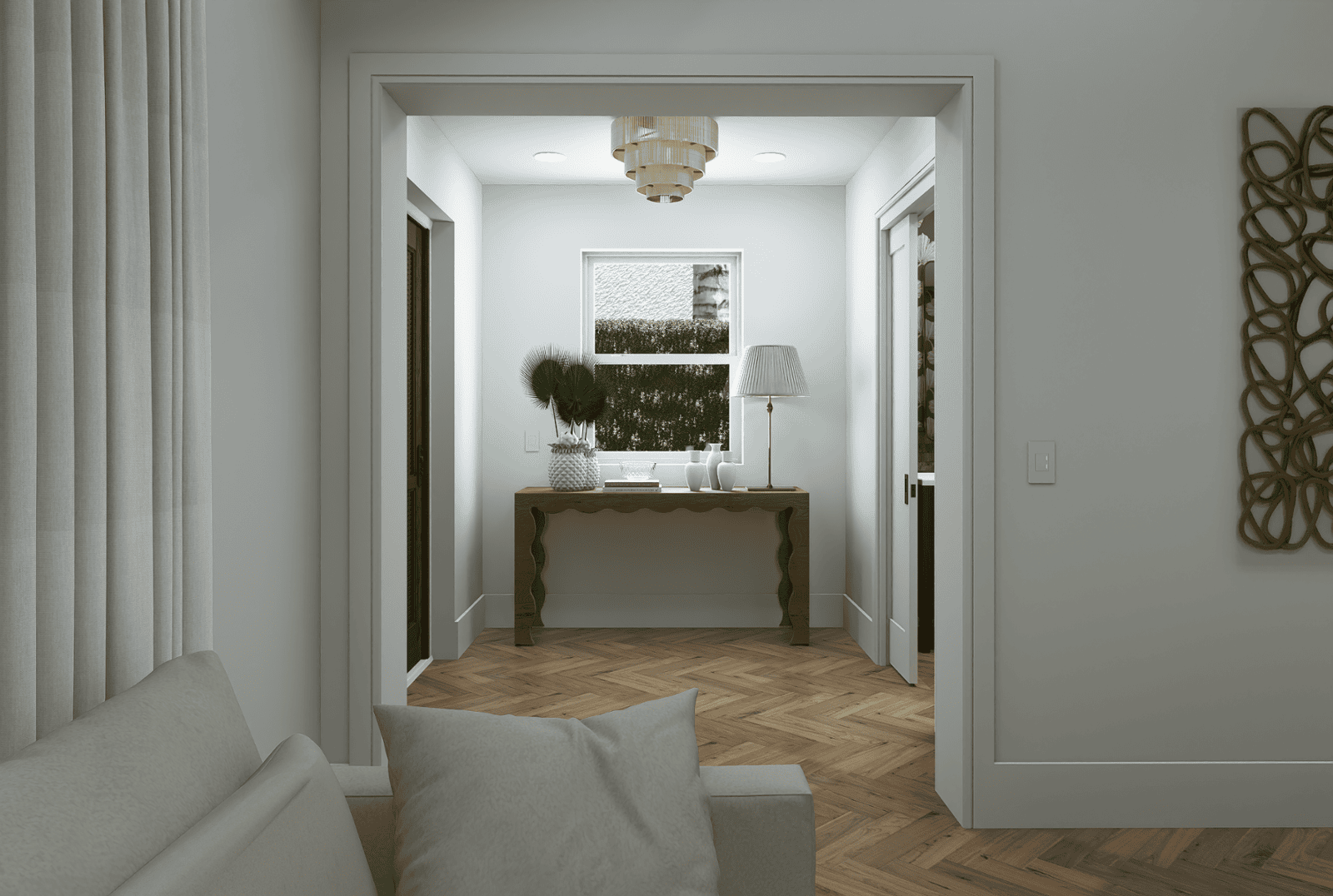 227 Greymon Drive foyer interior visualization