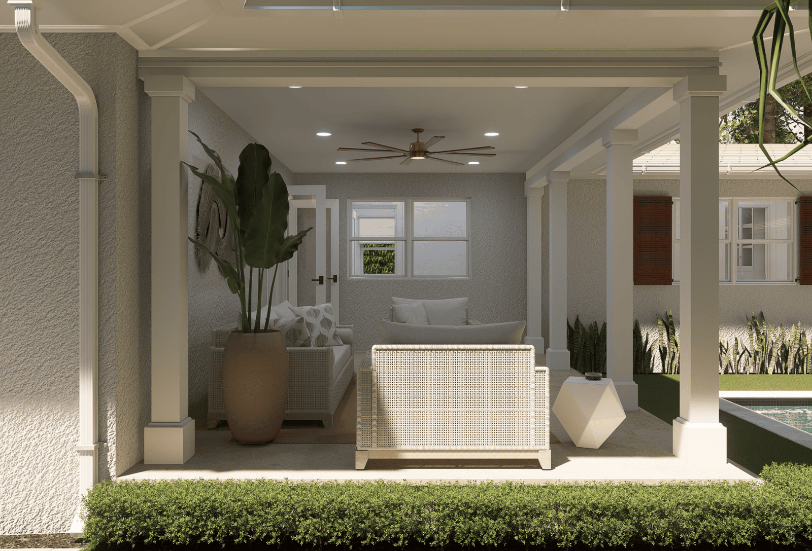 227 Greymon Drive final covered loggia visualization