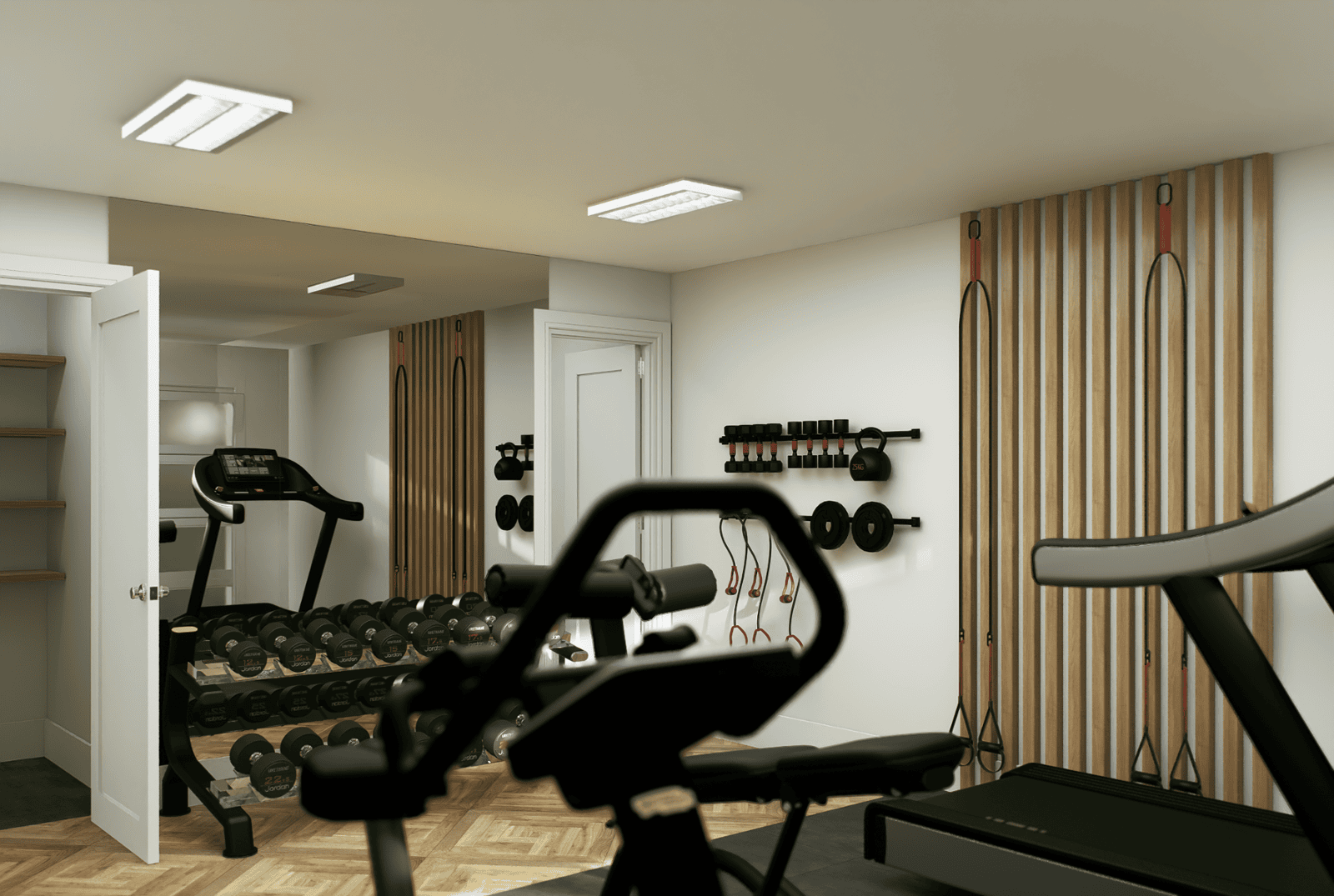 227 Greymon Drive home gym visualization