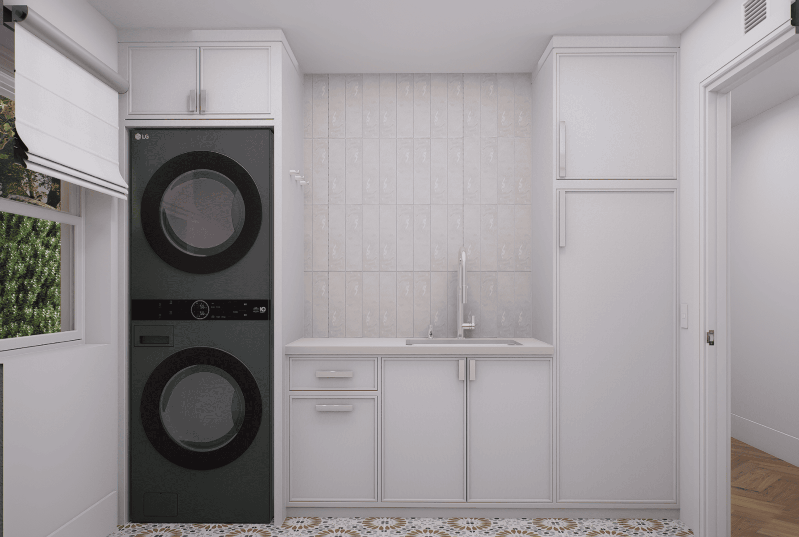 227 Greymon Drive laundry room visualization view 2