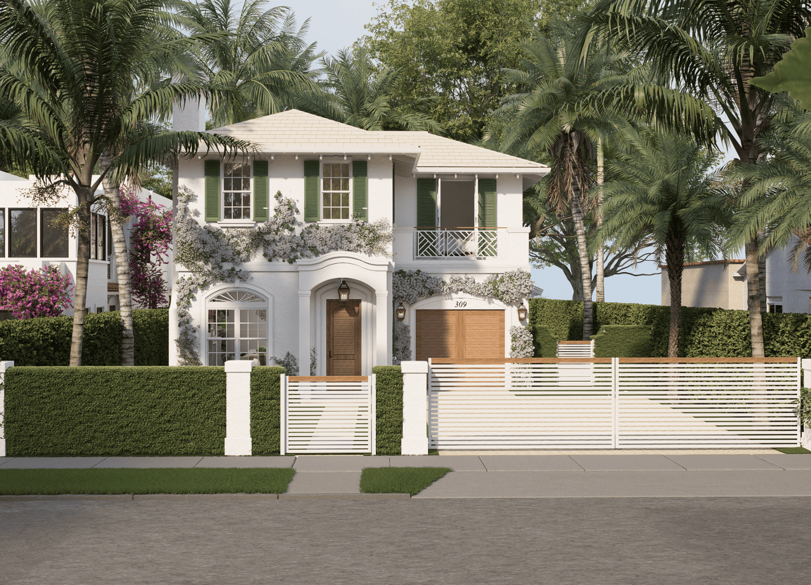 309 Greymon Drive architectural rendering West Palm Beach Florida