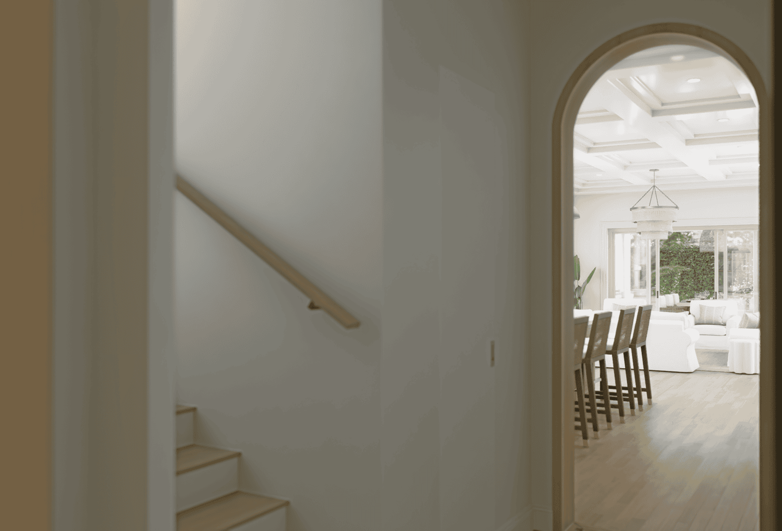 Interior hall visualization for the 309 Greymon Drive residence