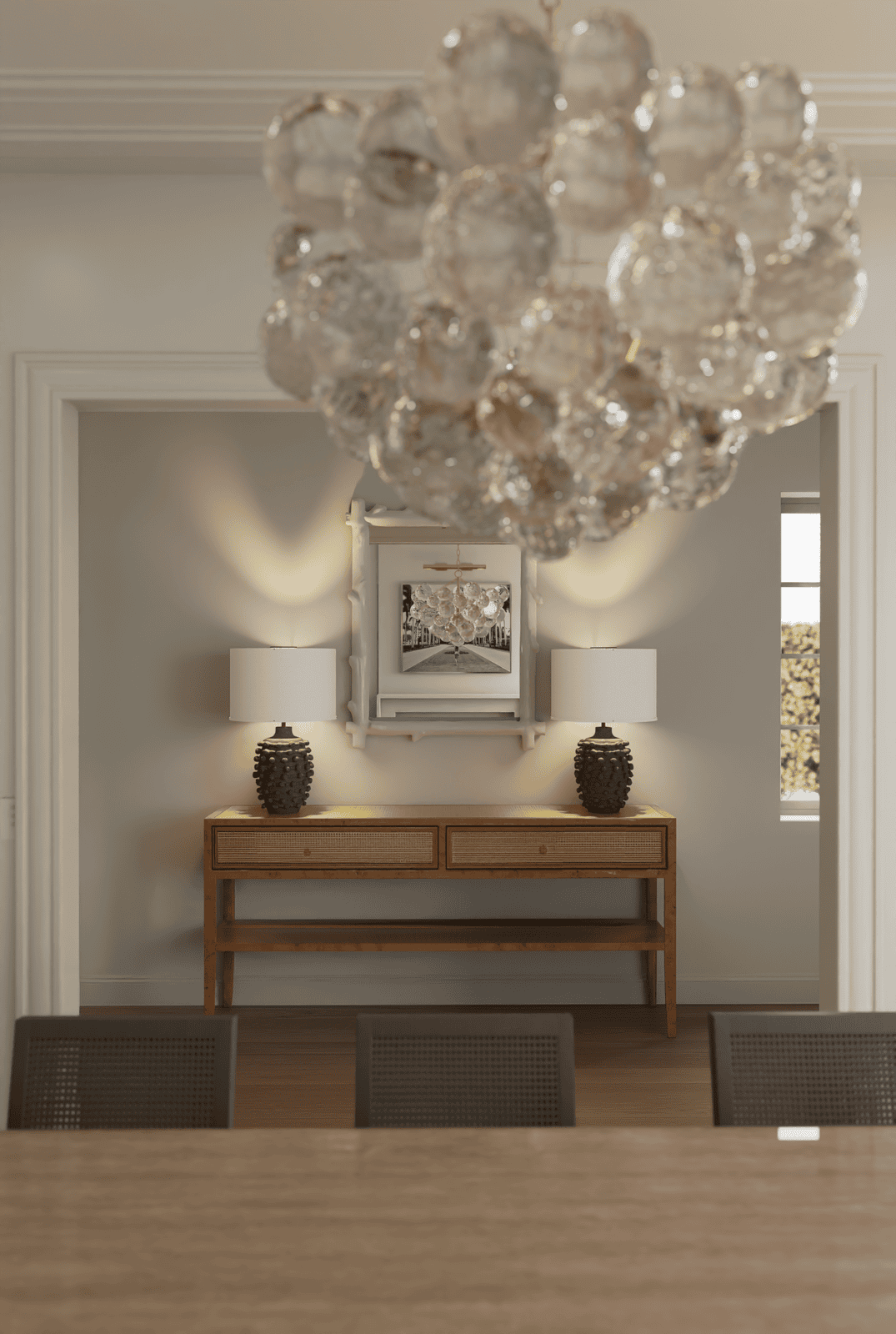 Entry hall interior rendering at 309 Greymon Drive in West Palm Beach