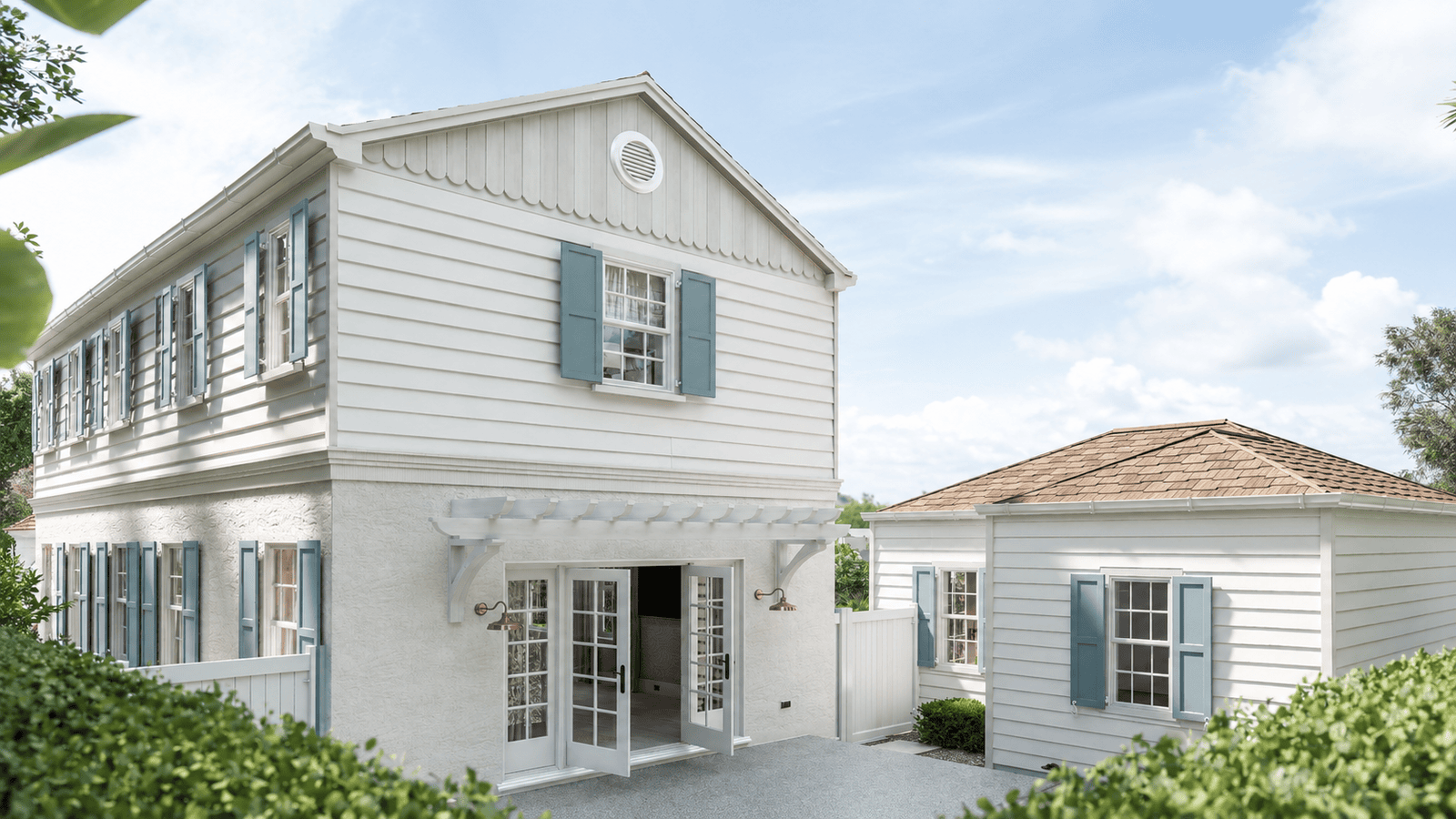Exterior 08 of the 335 Greymon Drive residential remodeling in West Palm Beach, Florida