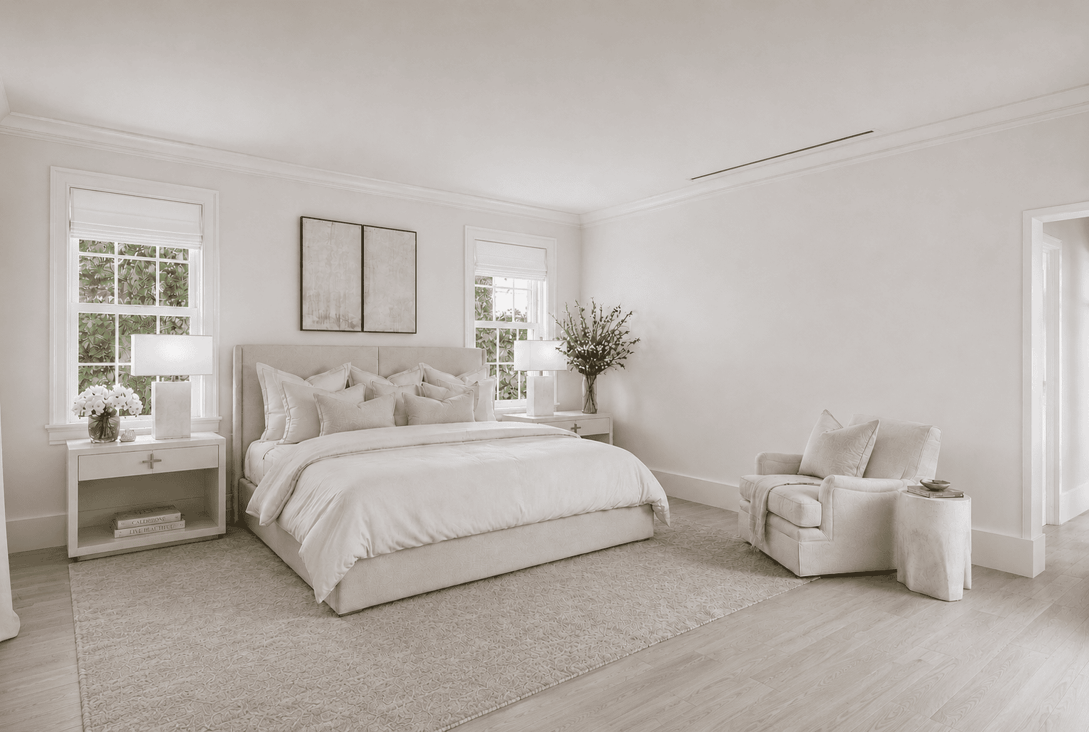 Primary Bedroom 02 interior visualization at 335 Greymon Drive in West Palm Beach, Florida