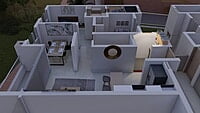 Modern Living Space Design