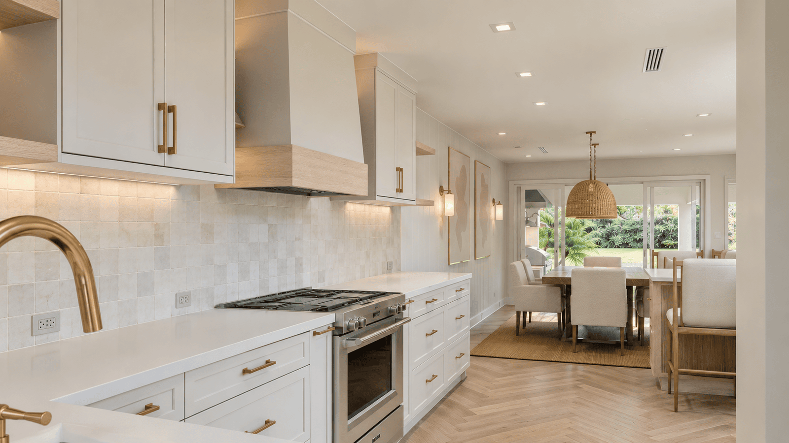 Kitchen photorealistic 3D rendering — Jupiter FL residential remodel — Architectural Phoenix Team