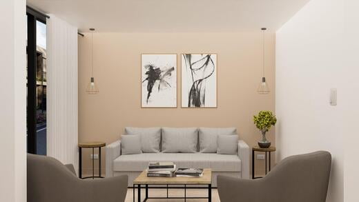 Sala de Estar Moderna y Acogedora