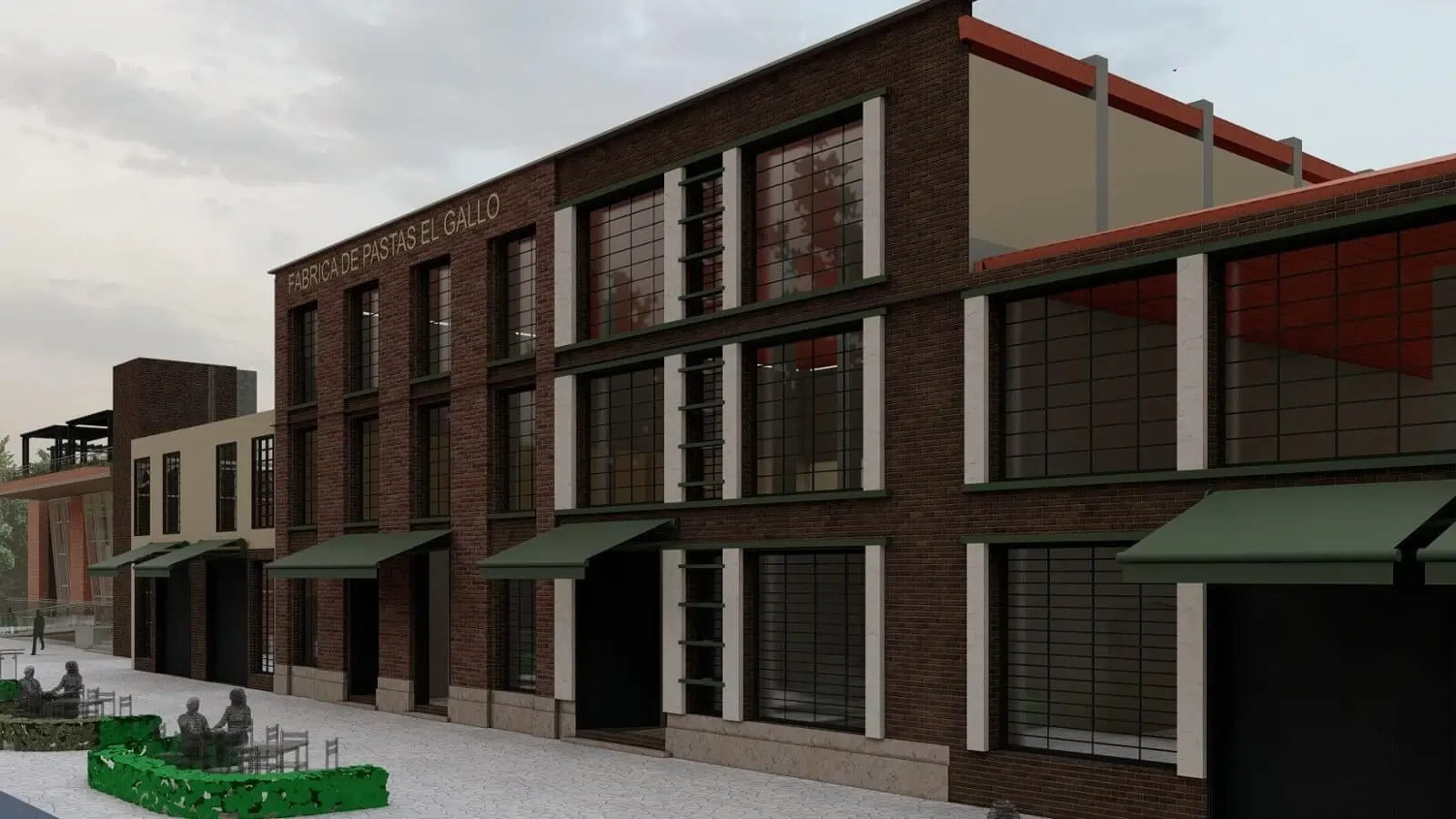 Spiritual and Cultural Beacons of Los Mártires - 3D Exterior Rendering by Architectural Phoenix Team