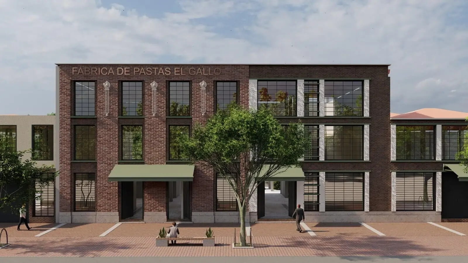 Industrial Past Culinary Future The El Gallo Factory by Architectural Phoenix Team