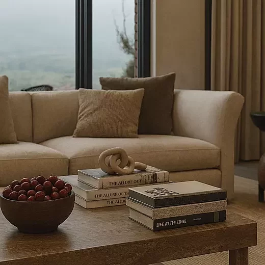 Photorealistic living room interior rendering detail by Architectural Phoenix Team